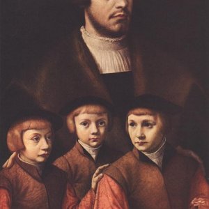 Media 'Portrait Of A Man With Three Sons' in album 'Barthel Bruyn - the Elder'