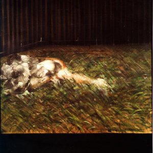 Two Figures in the Grass
