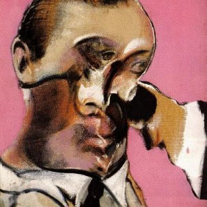 Three Studies for Portraits, Including Self-portrait - center