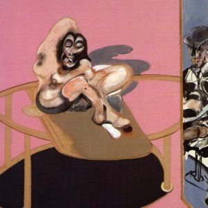 Study of a Nude with Figure in a Mirror