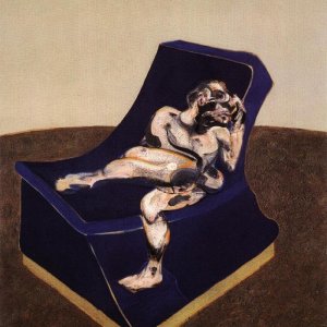 Three Figures in a Room - center