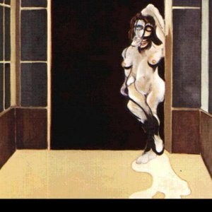 Female Nude Standing in a Doorway