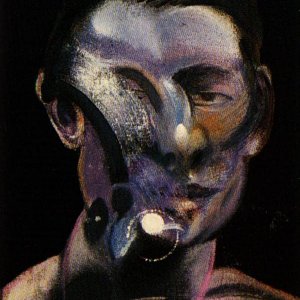 Three Studies for a Portrait of Peter Beard II - center