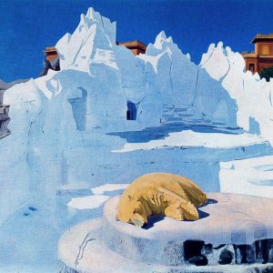 Ours Blanc by Gilles Aillaud