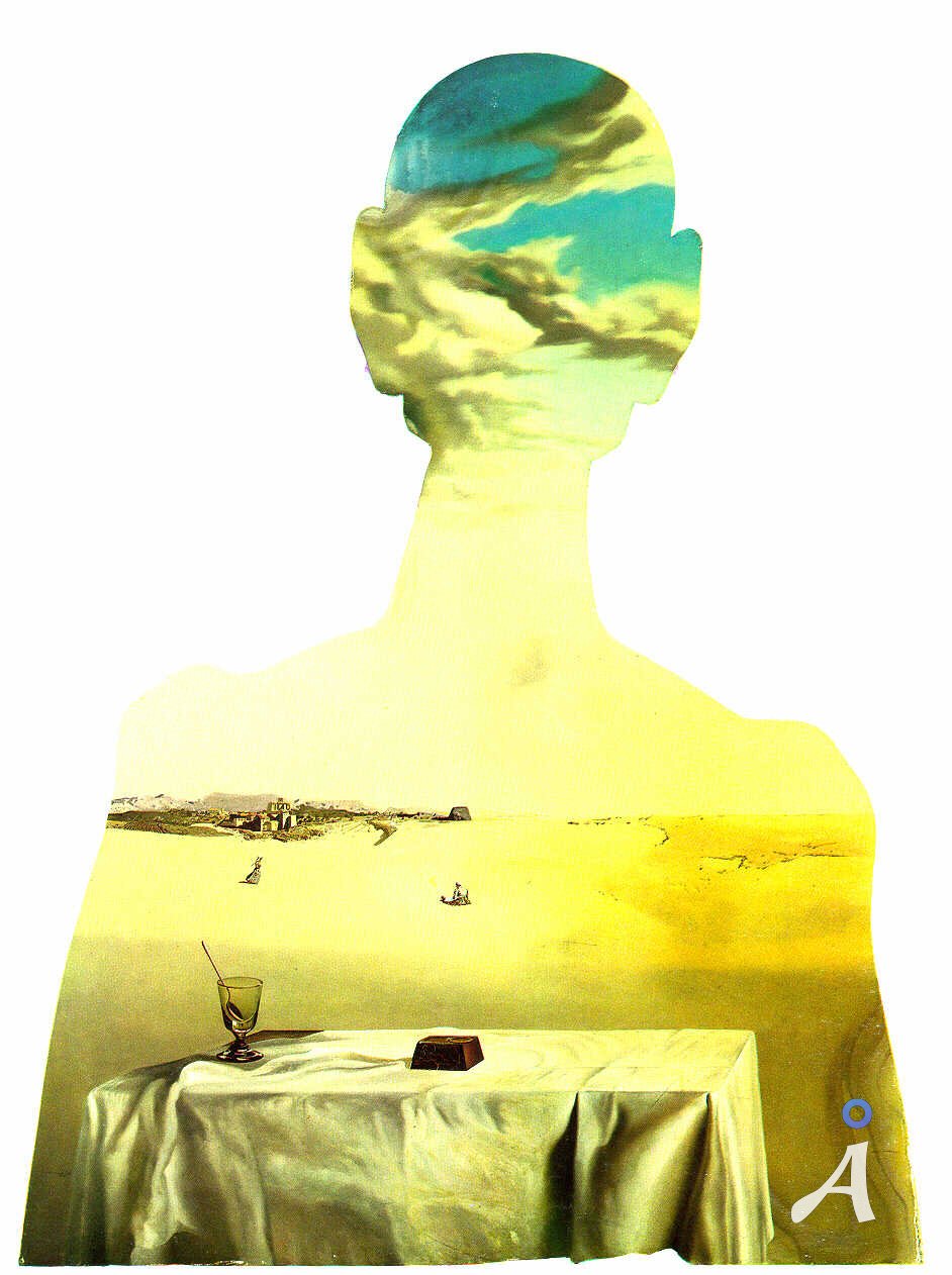 Couple with Clouds in Their Heads (Man)