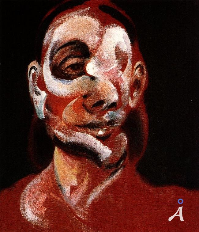 Three Studies of Muriel Belcher - center panel