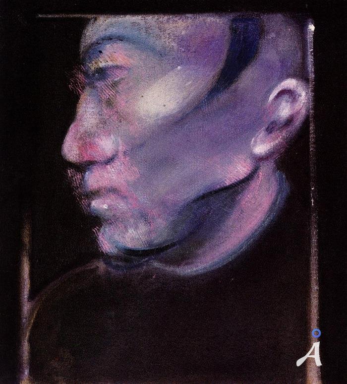 Two Studies for a Portrait of Richard Chopping - right