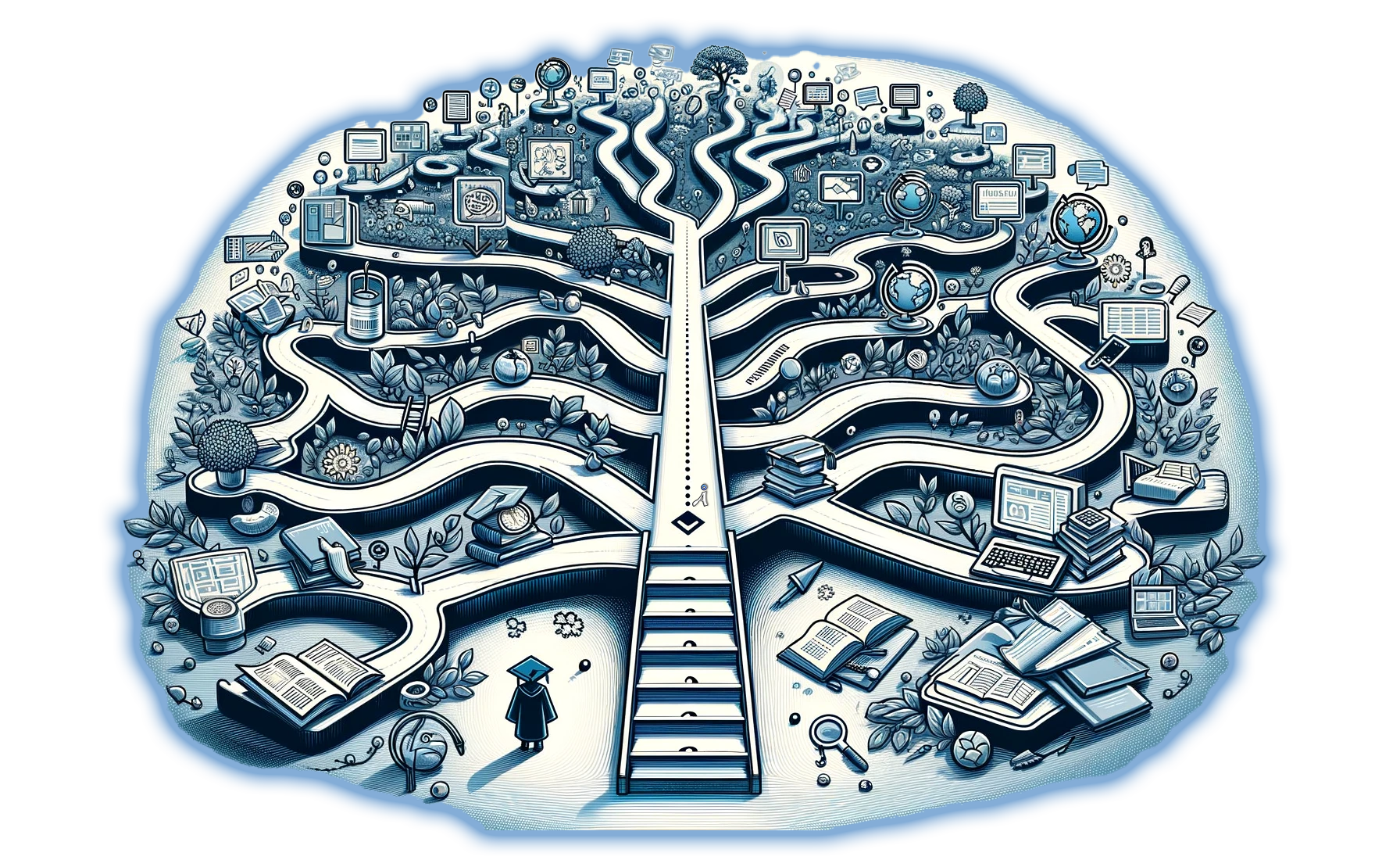 Knowledge Road on Atomic Academia